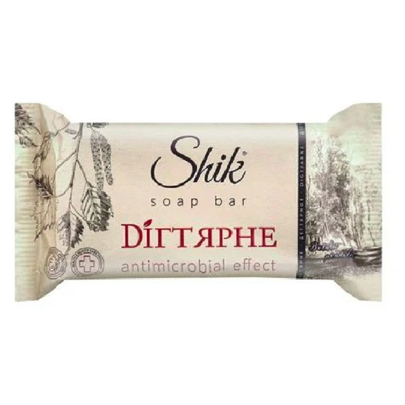 Мило туалетне Shik 140гр Дігтярне (4820023367784)